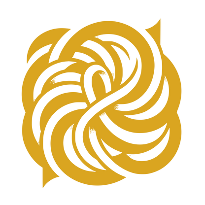 Flowing Knot Logo #DAA520