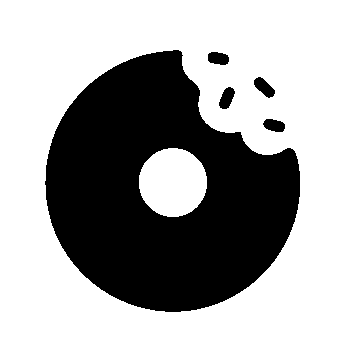 Bitten Donut Logo