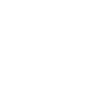 Ice Cream Cone Badge Logo #ffffff