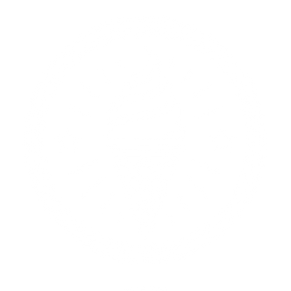 Ice Cream Cone Badge Logo #ffffff