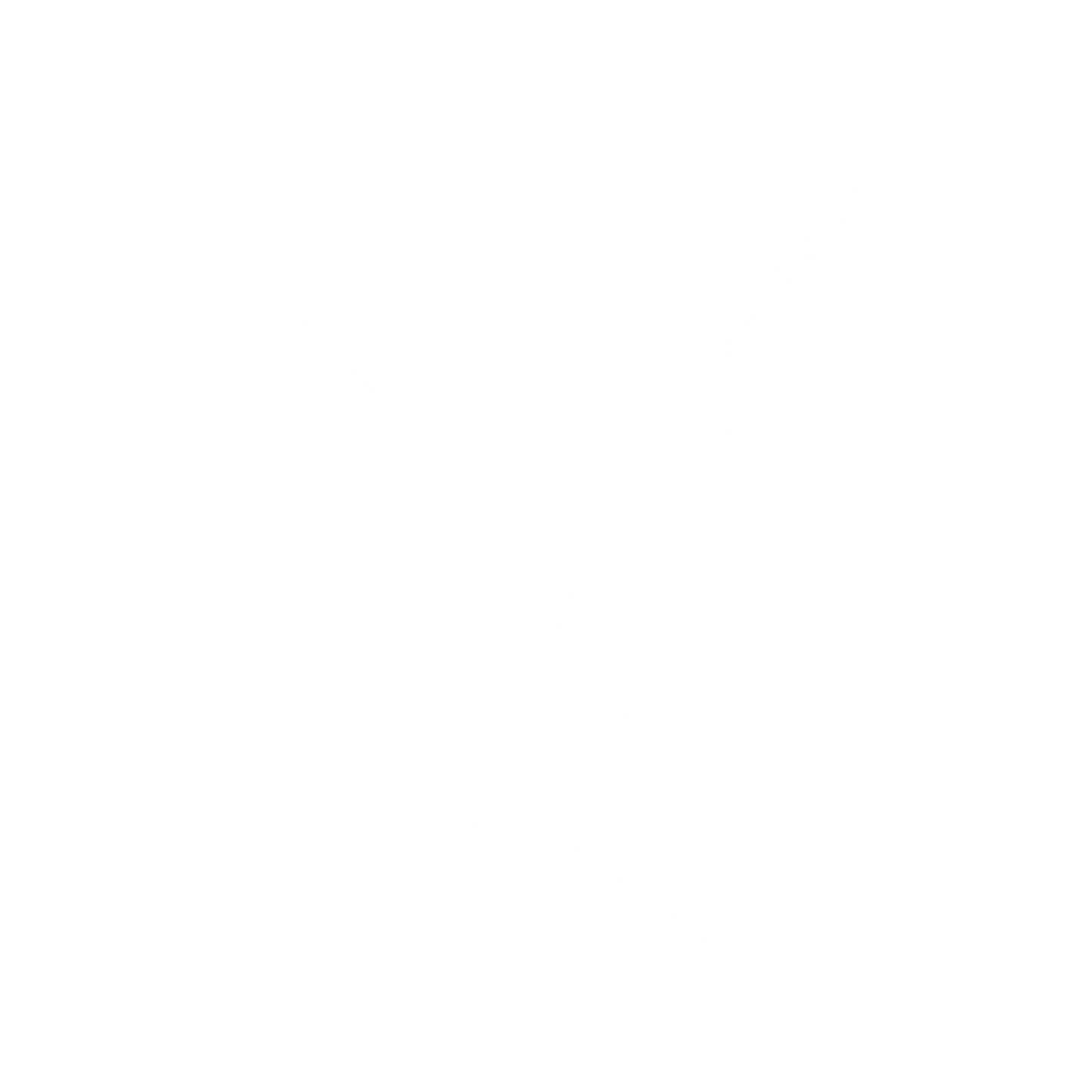 Bauhaus Martini Glass Logo #ffffff