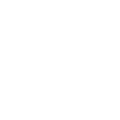 Bauhaus Cocktail Glass Logo #ffffff