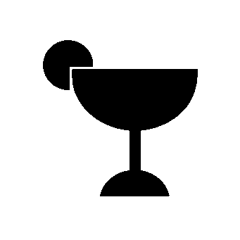 Bauhaus Cocktail Glass Logo