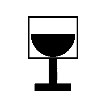 Bauhaus Wine Glass Logo