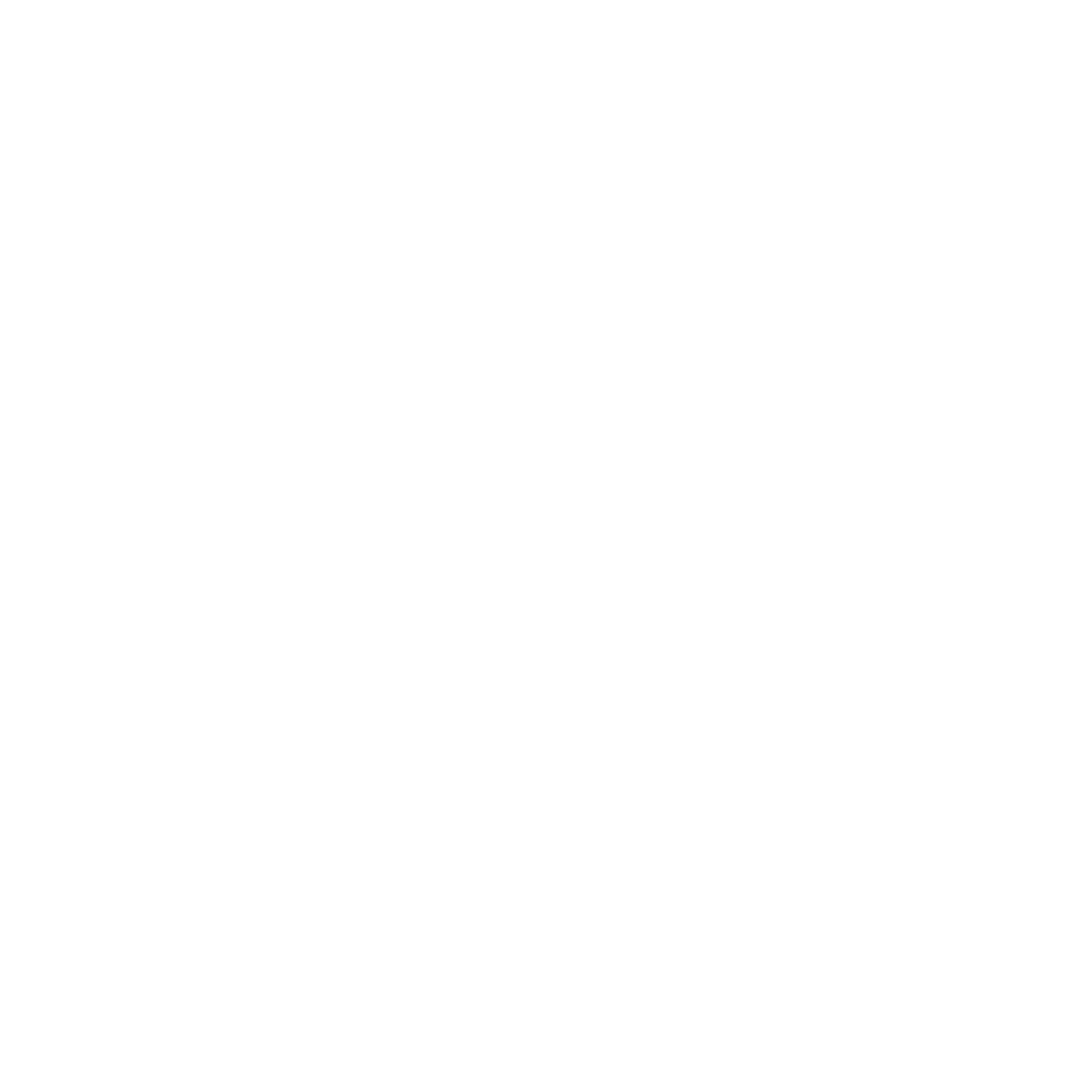 Brutalist Wine Bottle Logo #ffffff