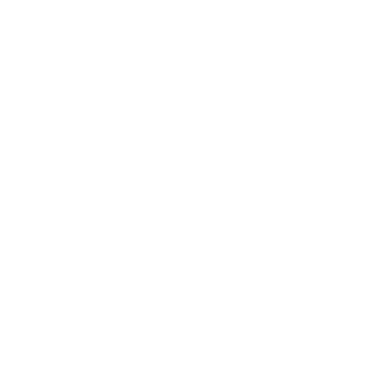 Paintbrush Wine Bottle Logo #ffffff