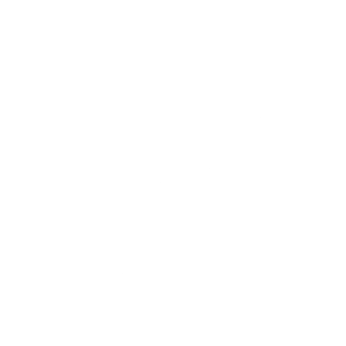 Cupcake Heart Logo #ffffff