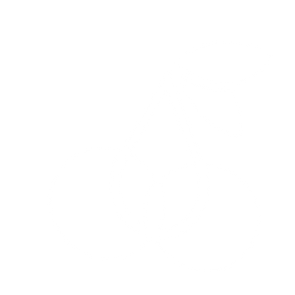 Layered Overlap Cherry Logo #ffffff
