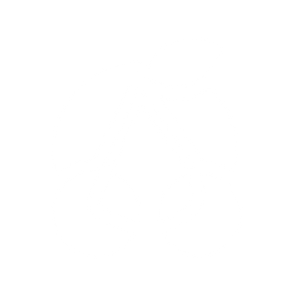 Double Cherry Fruit Logo #ffffff