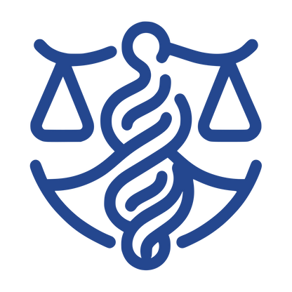 Legal Scales Logo #24478F