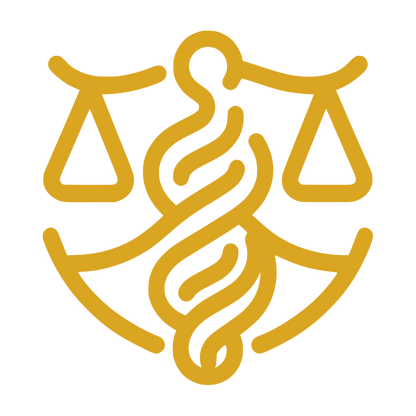Legal Scales Logo #DAA520