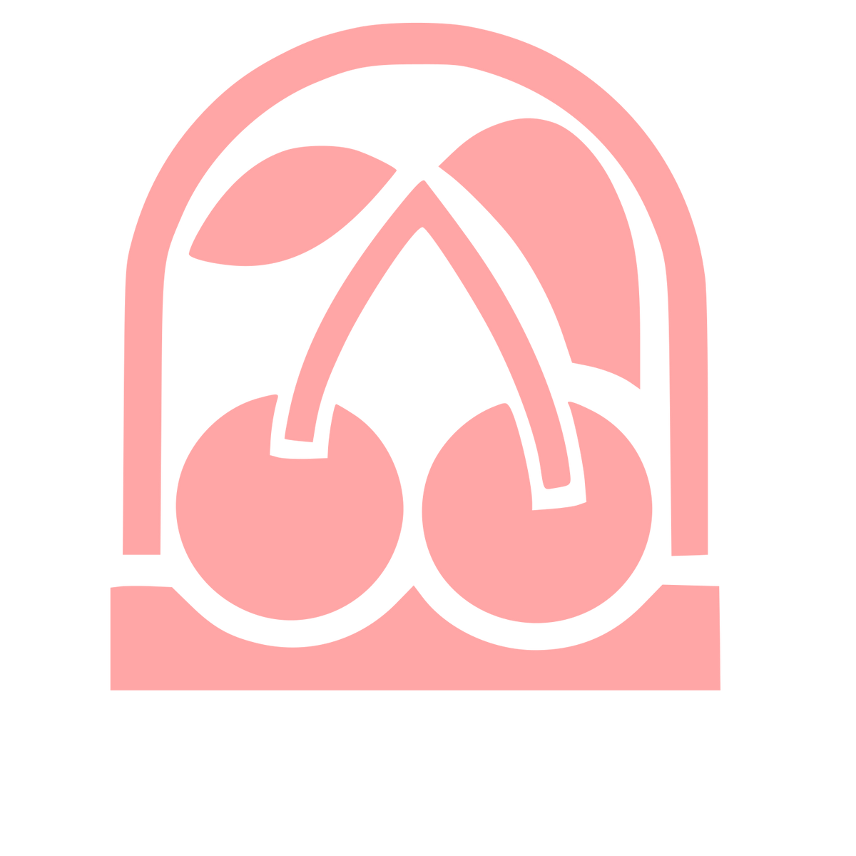 Cherry Arch Logo #ffa6a6
