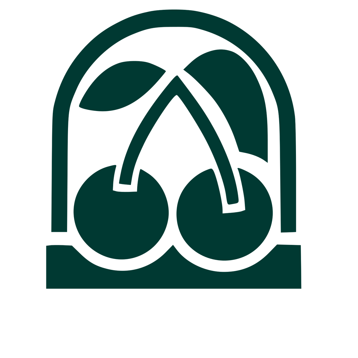 Cherry Arch Logo #003932