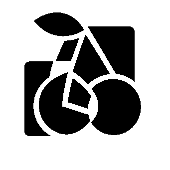 Layered Cherry Overlap Logo