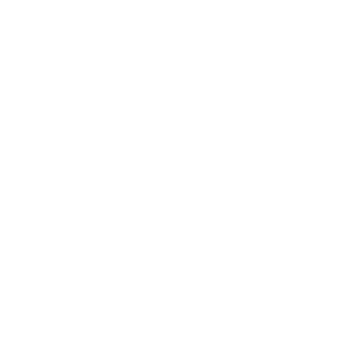 Striped Maple Leaf Logo #ffffff