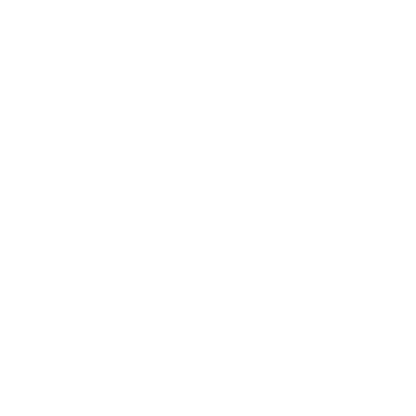 Striped Maple Leaf Logo #ffffff