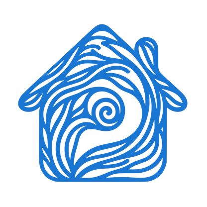 House Real Estate Logo #1976D2