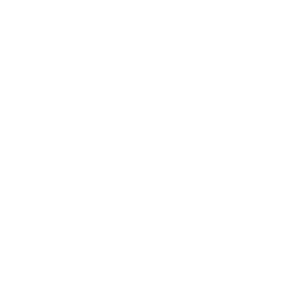 Maple Leaf Stem Logo #ffffff