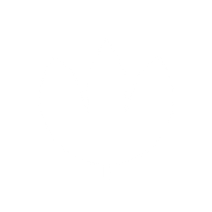 Tulip Flower Silhouette Logo #ffffff