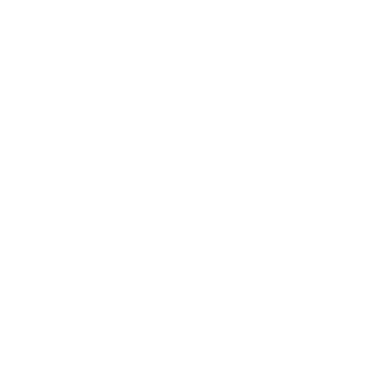 Pixel Cactus Logo #ffffff
