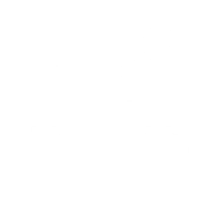 Pixel Cactus Desert Logo #ffffff