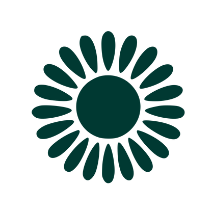 Sunflower Bloom Logo #003932