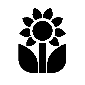 Sunflower Plant Logo