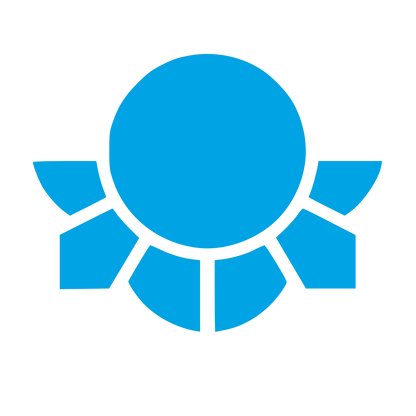 Sunflower Circle Logo #00a3e4
