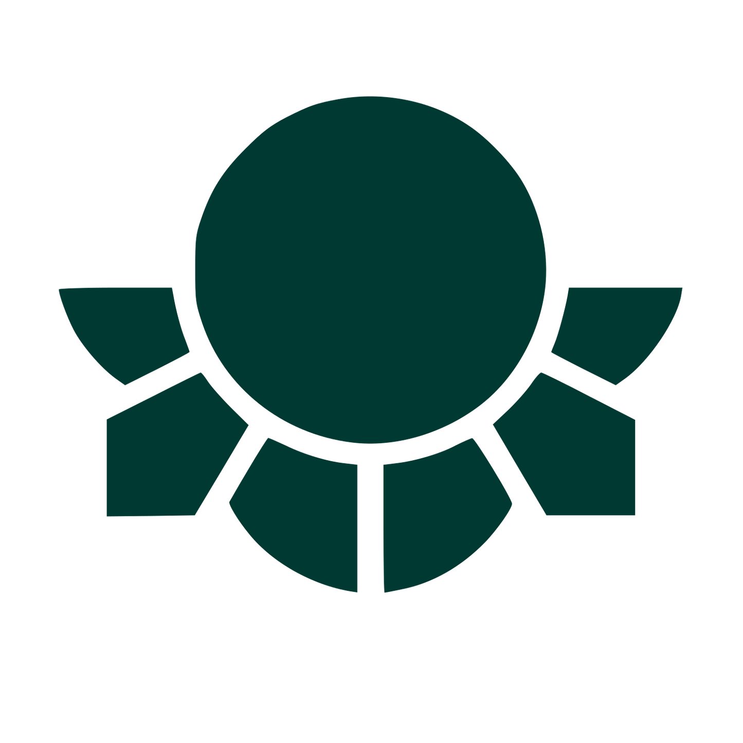 Sunflower Circle Logo #003932
