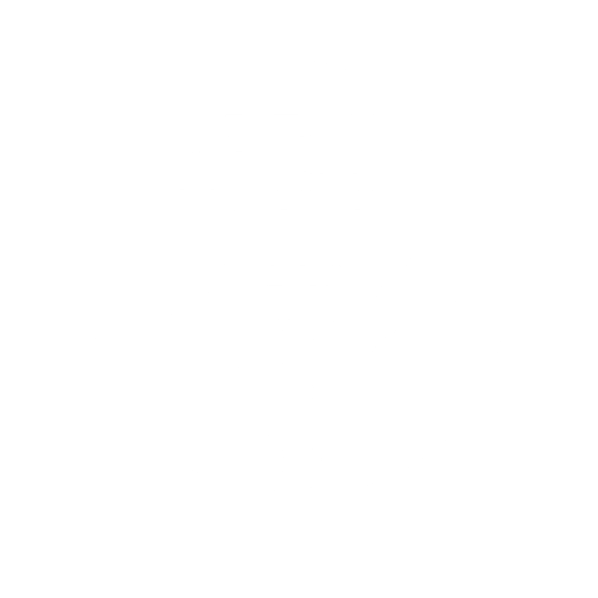 Striped Sunflower Plant Logo #ffffff