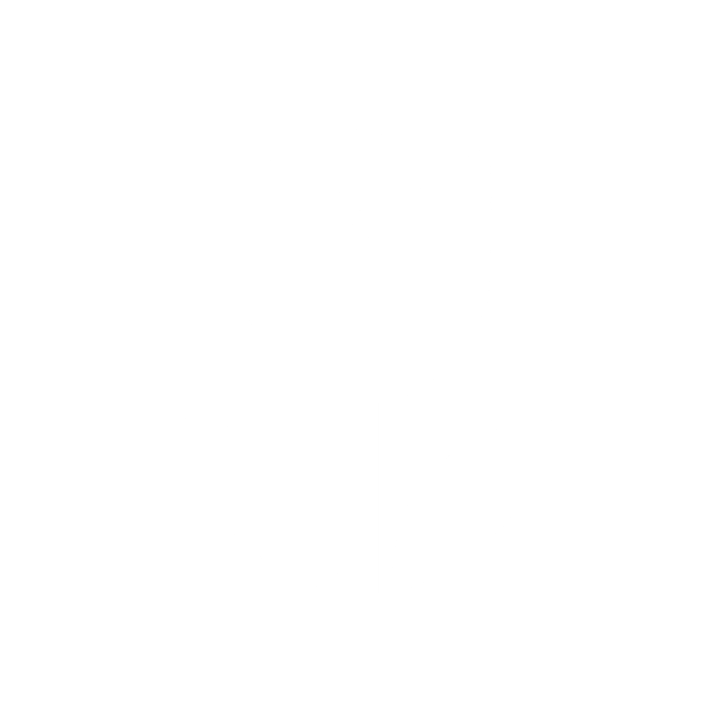 Tulip Flower Pictogram Logo #ffffff