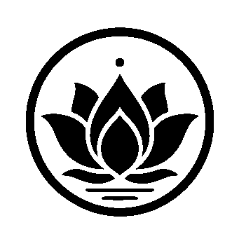 Lotus Flower Circle Logo