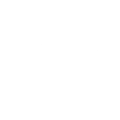 Tattoo Flash Lotus Logo #ffffff