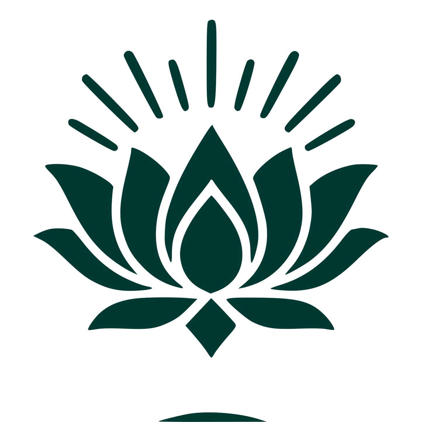 Tattoo Flash Lotus Logo #003932