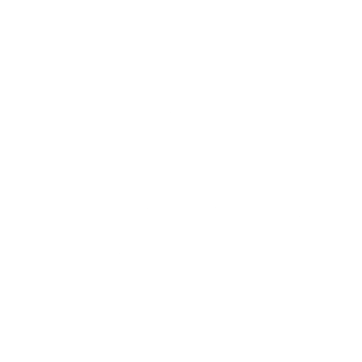 Lotus Heart Tattoo Logo #ffffff