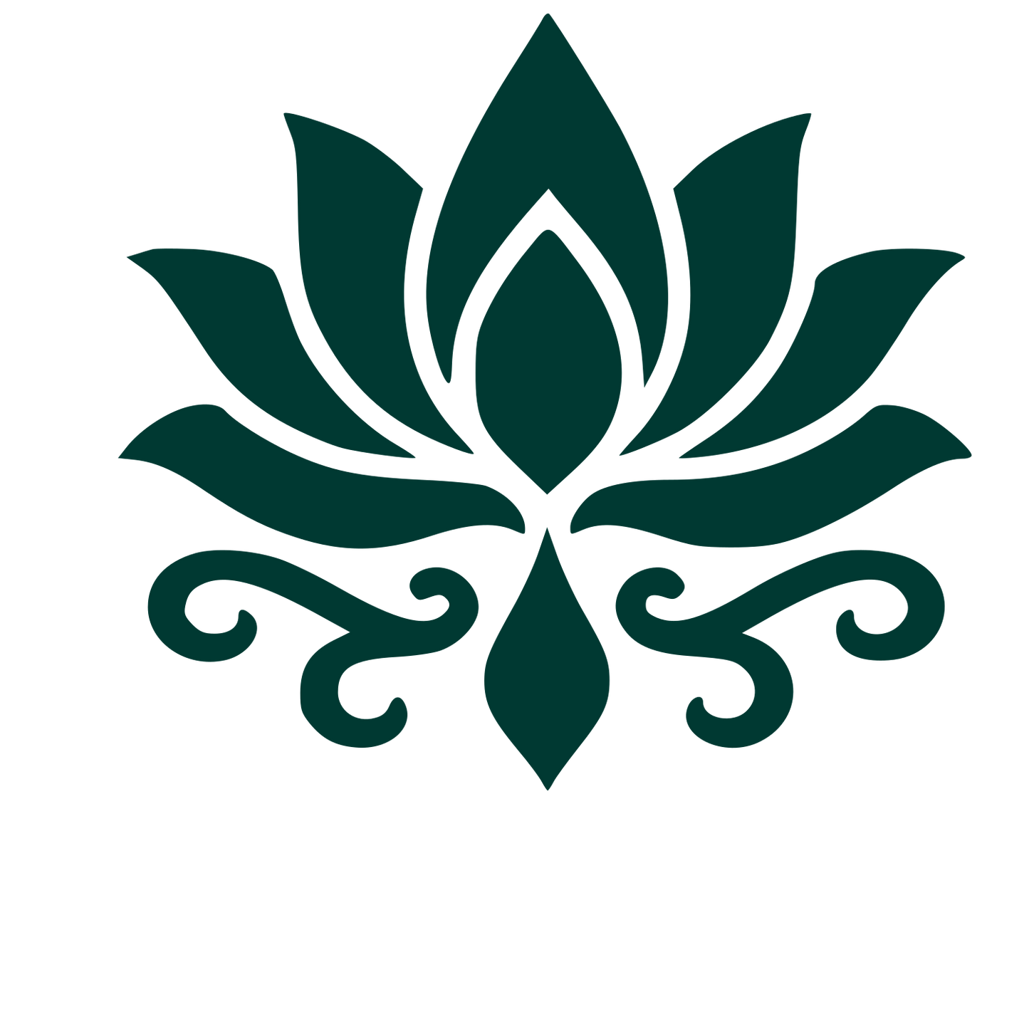 Tattoo Flash Lotus Logo #003932