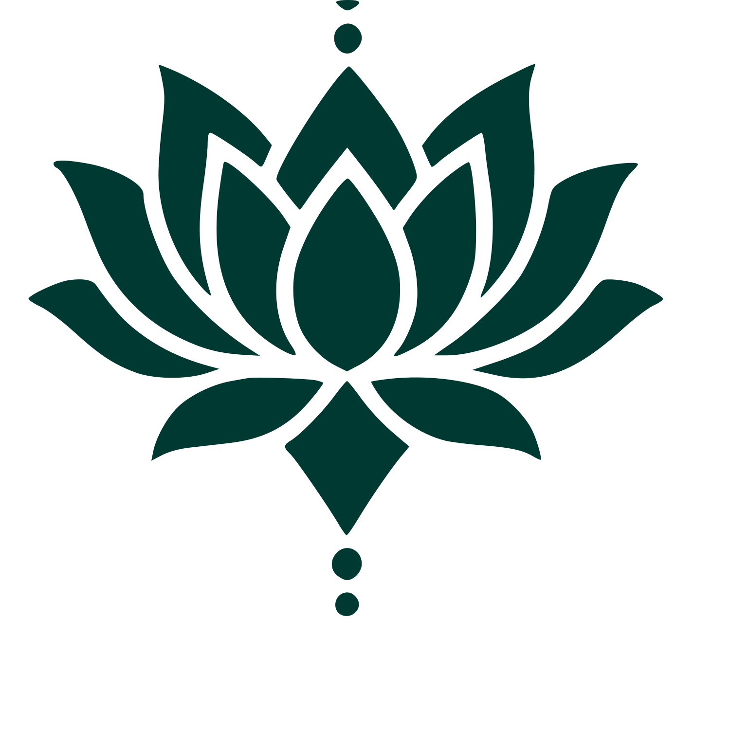 Tattoo Flash Lotus Logo #003932