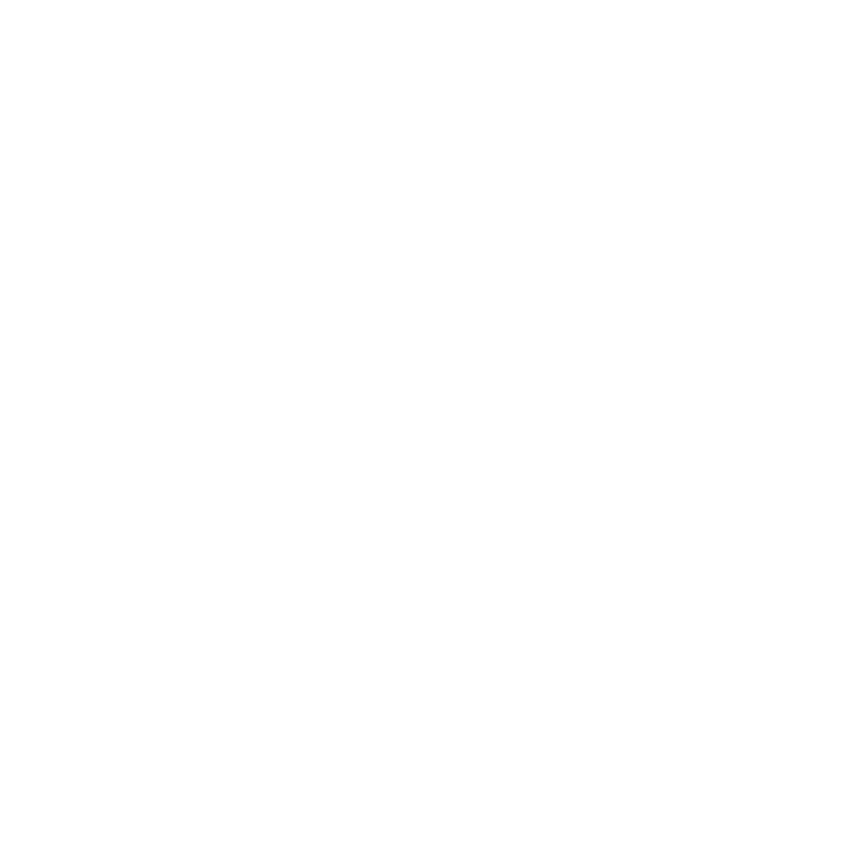 Bold Palm Tree Logo #ffffff