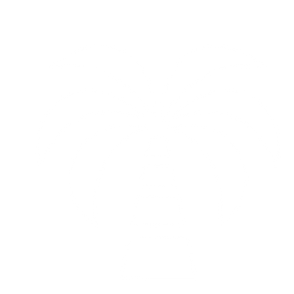 Bold Palm Tree Logo #ffffff