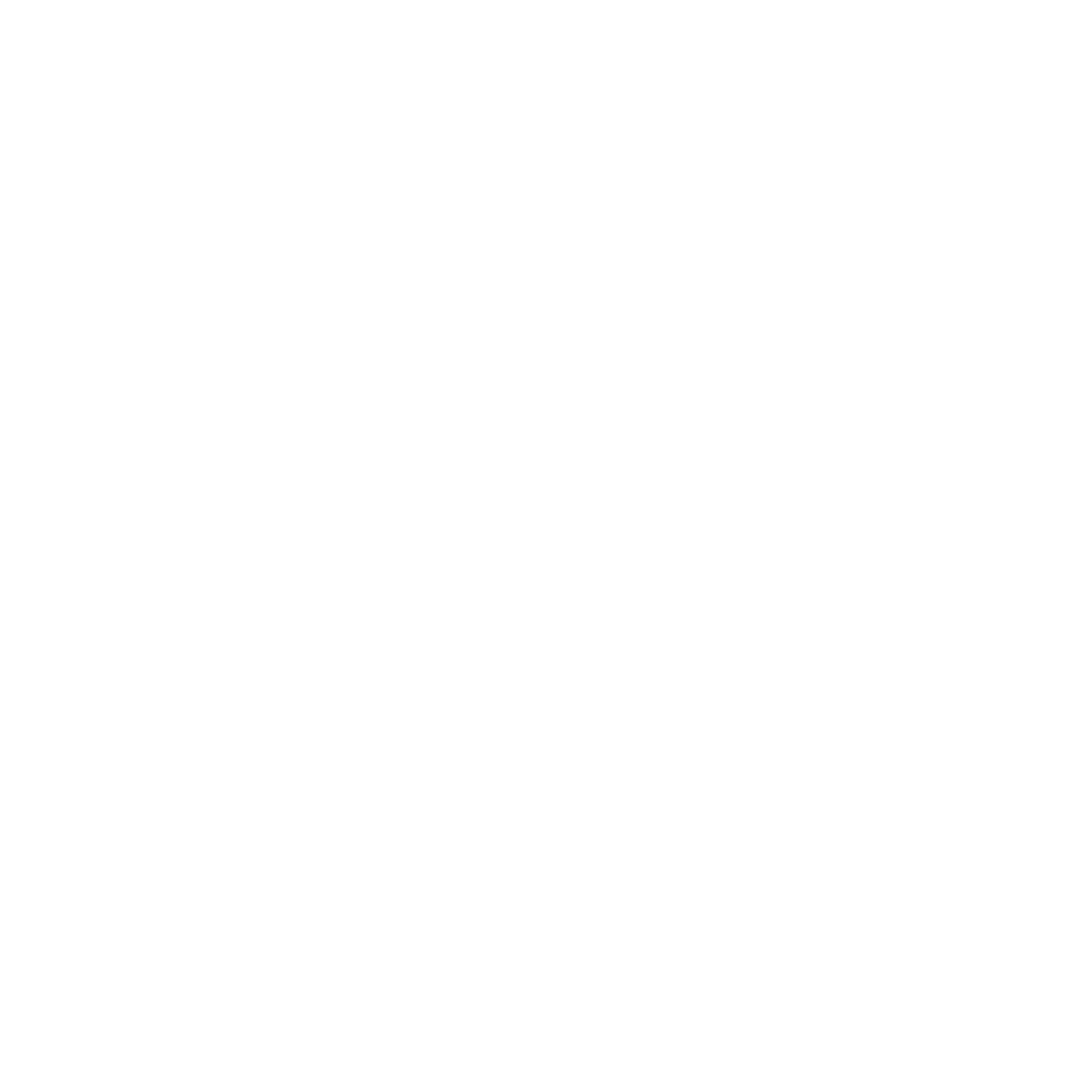 Bold Geometric Palm Tree Logo #ffffff