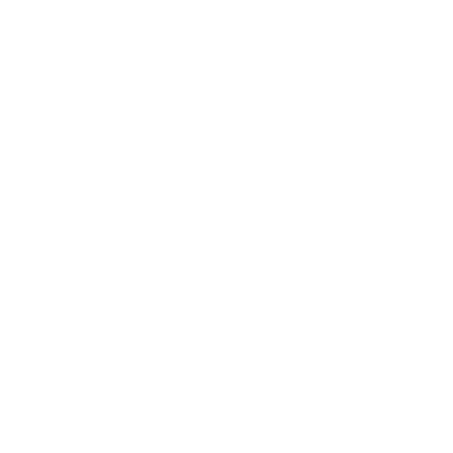 Palm Tree Sunset Logo #ffffff