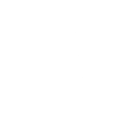 Palm Tree Circle Logo #ffffff