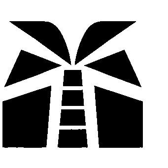 Bold Geometric Palm Tree Logo