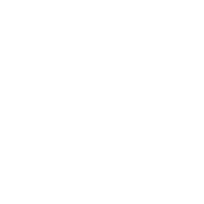 Bold Geometric Palm Tree Logo #ffffff