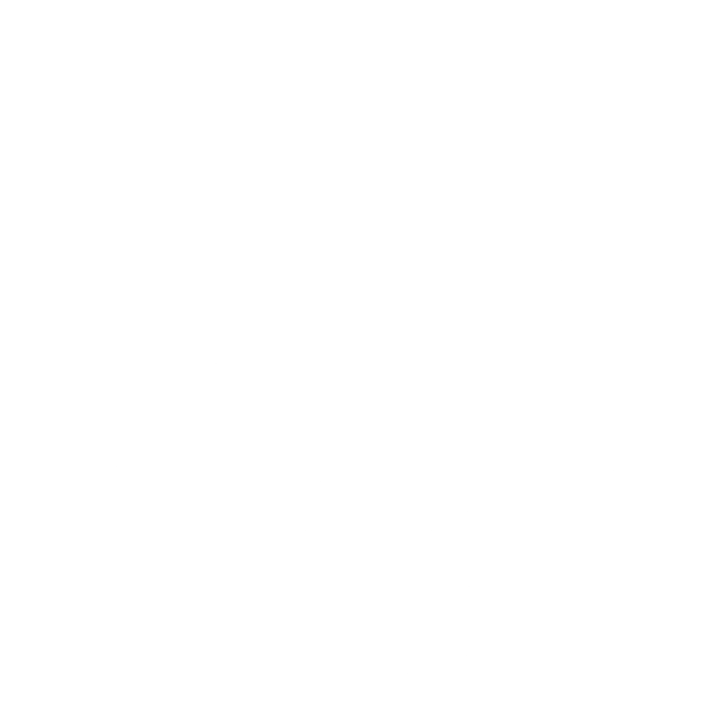 Car Tunnel Negative Space Logo #ffffff
