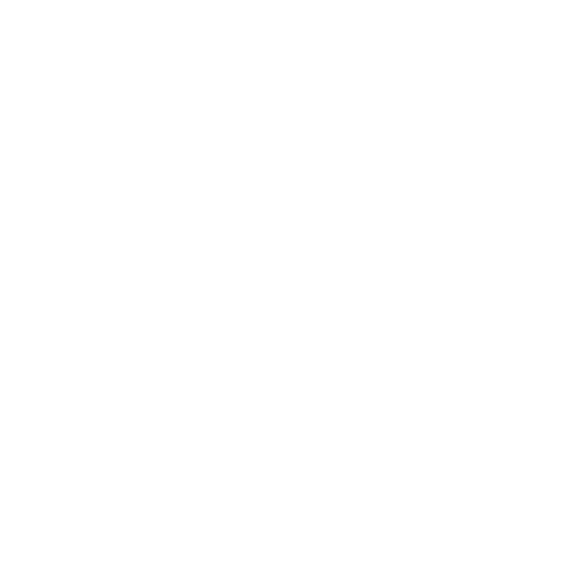 Car Location Pin Logo #ffffff