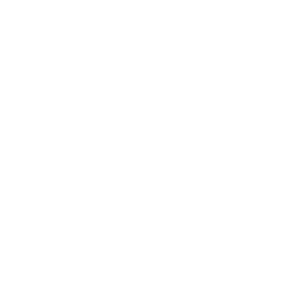 Car Tunnel Negative Space Logo #ffffff
