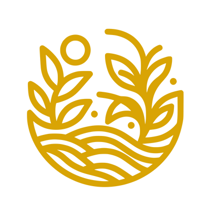 Nature Elements Logo #D9A404