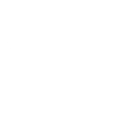 Vintage Biplane Stamp Badge Logo #ffffff