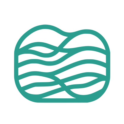 Wavy Lines Real Estate Logo #2A9D8F